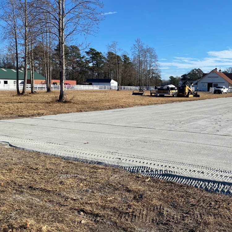 Barhamsville, Dressage Equestrian Arena, Grading

