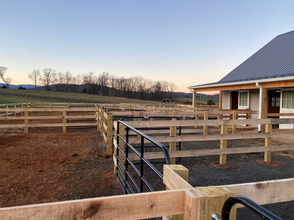 Ammissville Equestrian Arena Fencing, Grading, Paddocks Ammissville Equestrian Arena Fencing, Grading, Paddocks