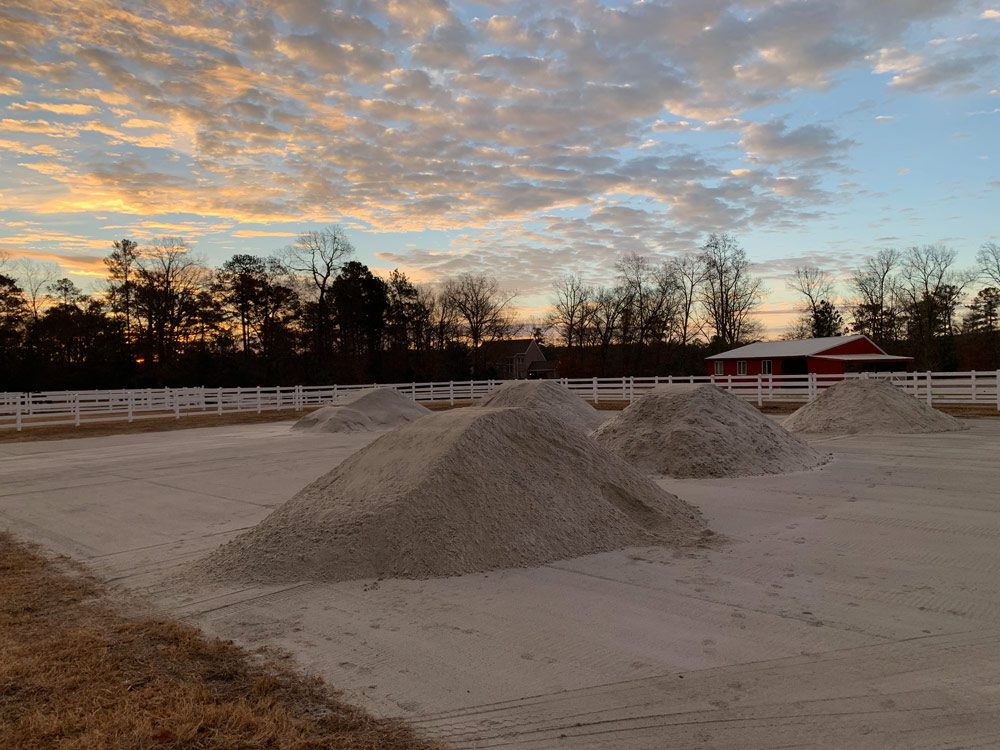 Grading, Dressage, Equestrian Arena