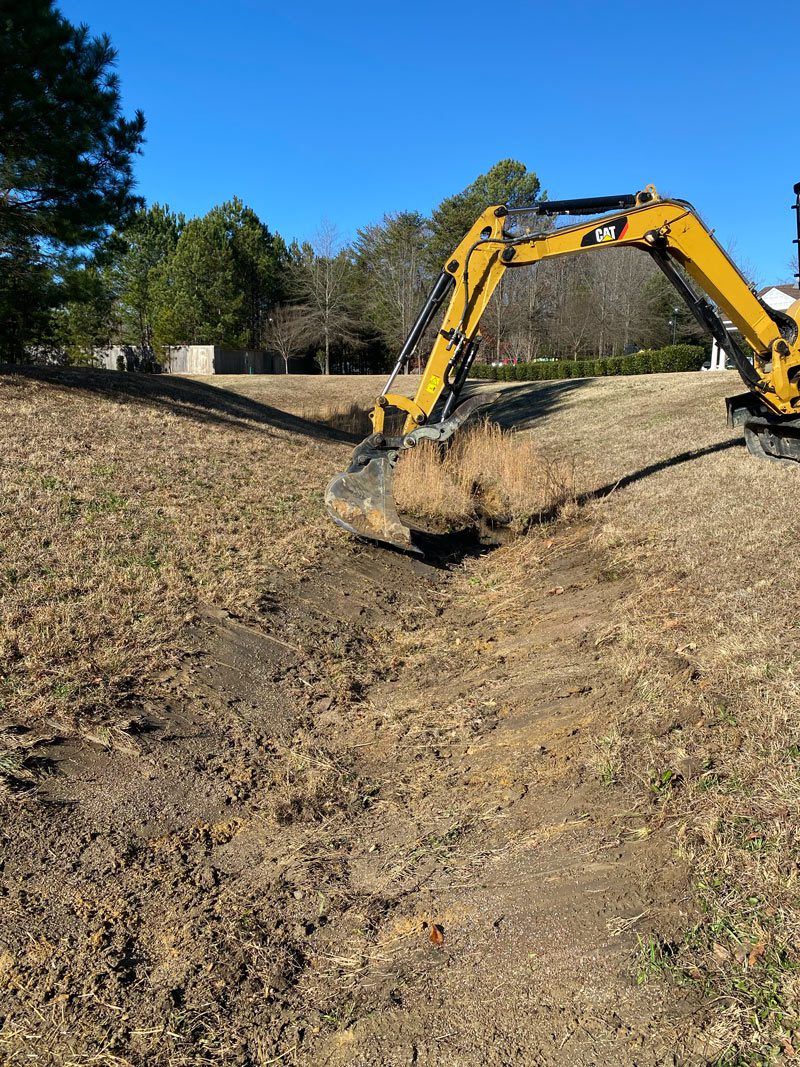 ewport News, Storm Basin Cleanout, Erosion Control, seeding, Fertilizing, Liming, EC-2