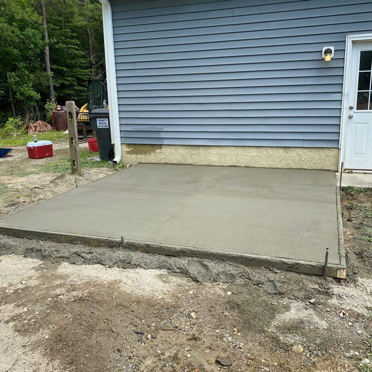 Toano, Concrete Pad, Concrete Work